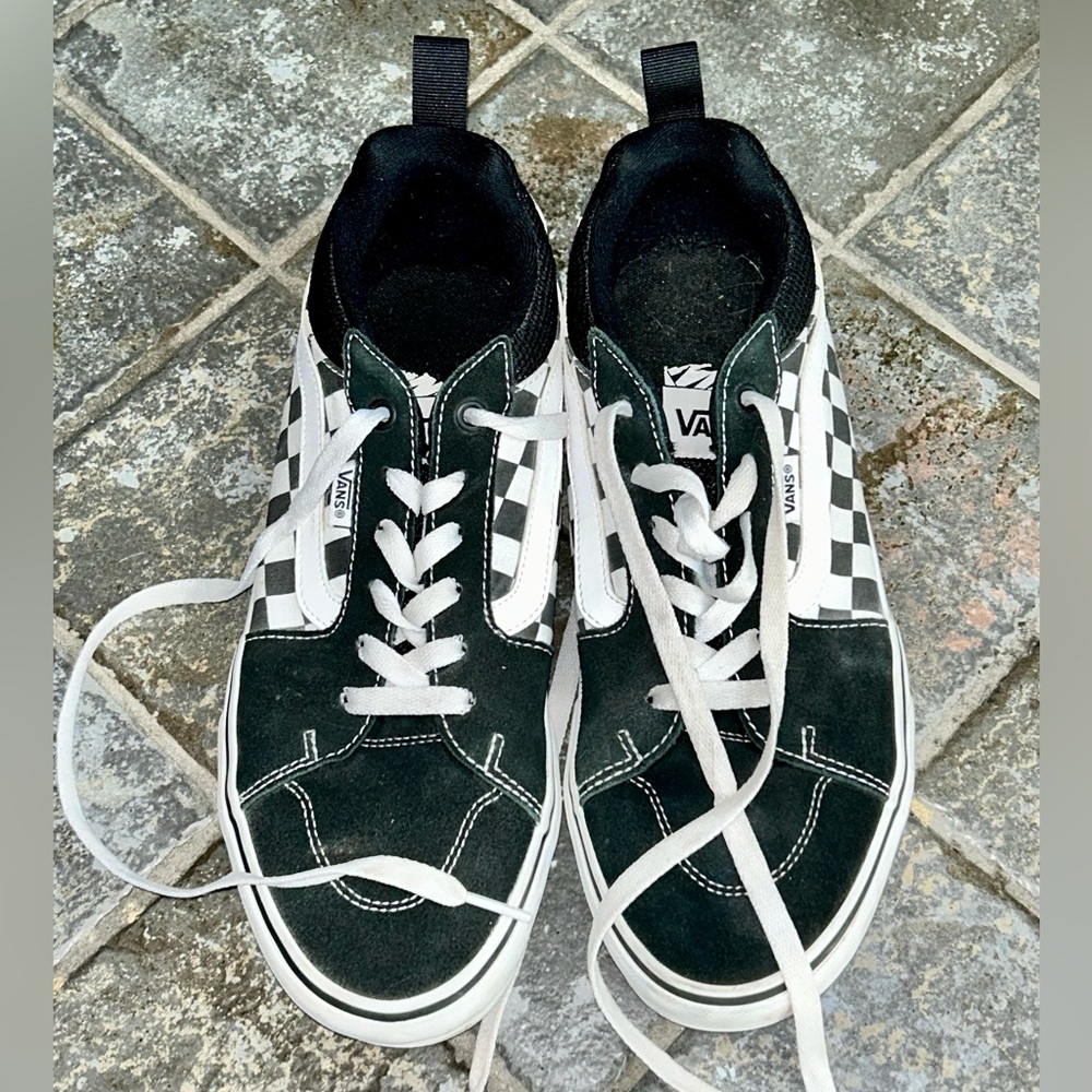 VANS OLD SKOOL PRIMARY CHECK SHOE Men’s Size 10 - EUC 👟